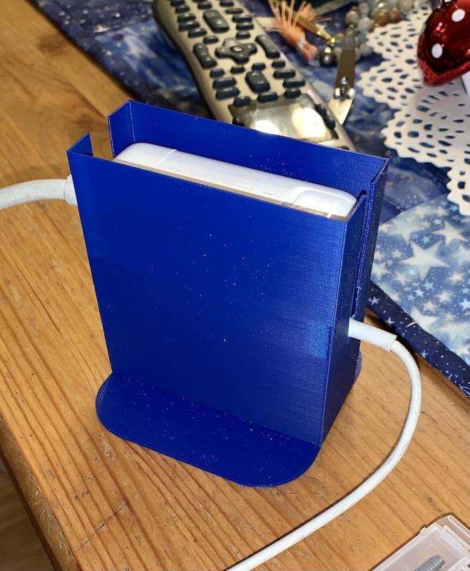 Macbook power supply holder