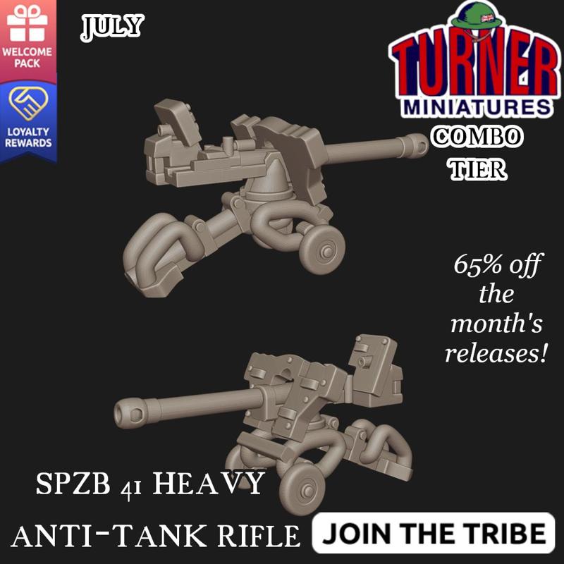 German WW2 2.8 cm sPzB 41 Heavy AT Rifle WWII-AR-DE-4