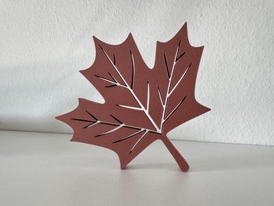 Autumn Decor Maple Leaf