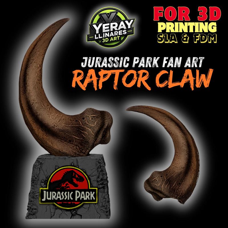 Velociraptor Claw - Jurassic Park Fanart