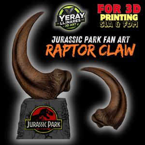 Velociraptor Claw - Jurassic Park Fanart