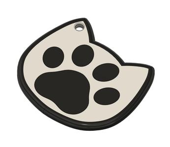 Cat Paw Keychain  (two piece)