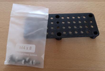 Snapmaker 2.0 Cable Management (using spare screws)
