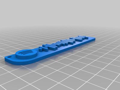 Spotify keychains - customizable
