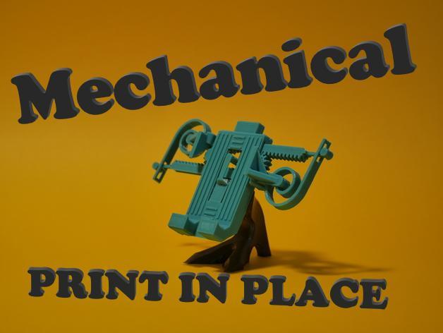 Phone Holder/Stand-Print-In-Place- For Space?