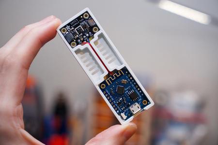 Wemos / Lolin D1 Mini + Adafruit SHTC3 sensor case v2
