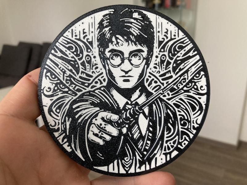 Harry Potter ornament coaster