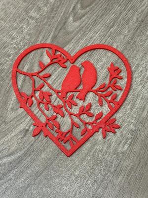 Valentine's Day Heart with birds