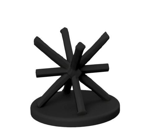 Czech Hedgehog Tank Trap Barricades - TableTop War Gaming or RPG Terrain Piece