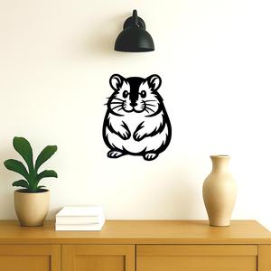 Hamster wall decoration