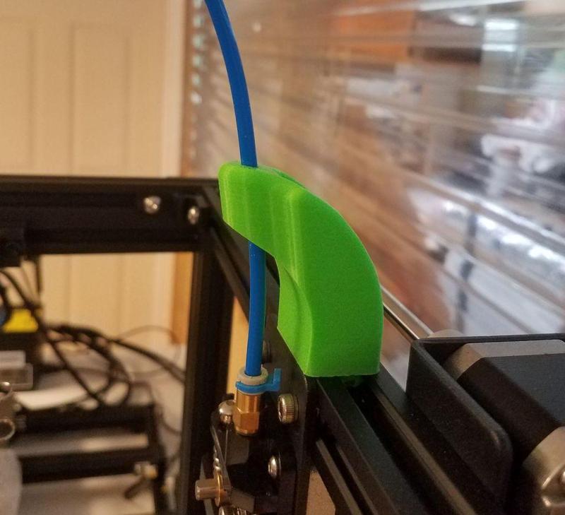 Ender 5 Plus PTFE tube support