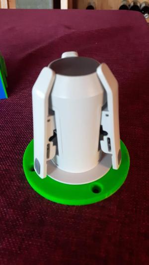 Spulenwandhalter gelb - Coil wall holder yellow