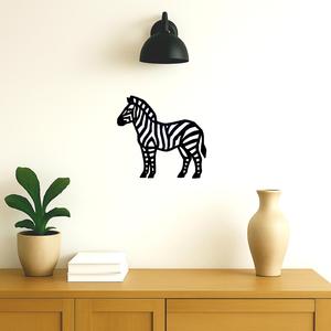 Zebra wall decoration