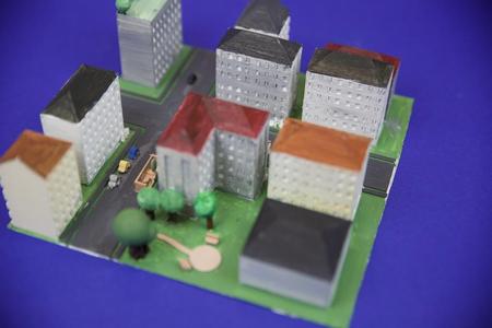 city model of munich westend