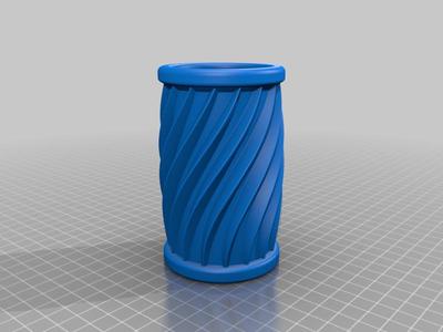 Cylinder type organizer