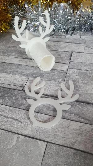 Christmas deer Rings decoration