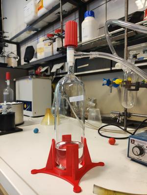 Schlenk tube stand 75mm/ Schlenkrohrständer 75mm