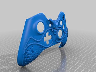 Xbox one SKULL face plate by Mario Malagrino , remix of 3674006  by MightyMilky