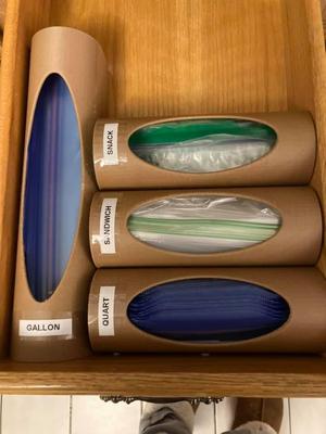 Ziploc Bag Dispenser