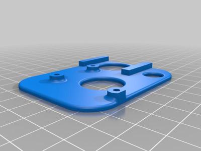 Flat Velcro Mount for Smart Receiver 4-String Differential Receiver