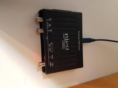 PicoScope 2000 MSO Oscilloscope Wall Mount
