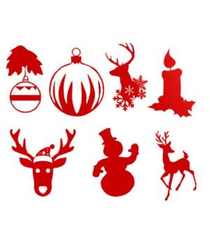 Christmas Wall Decors 7-pack