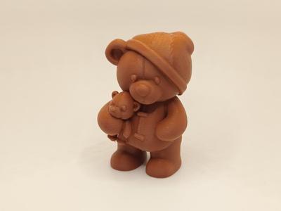 Bear with Hat – Loving Figure with Teddy
