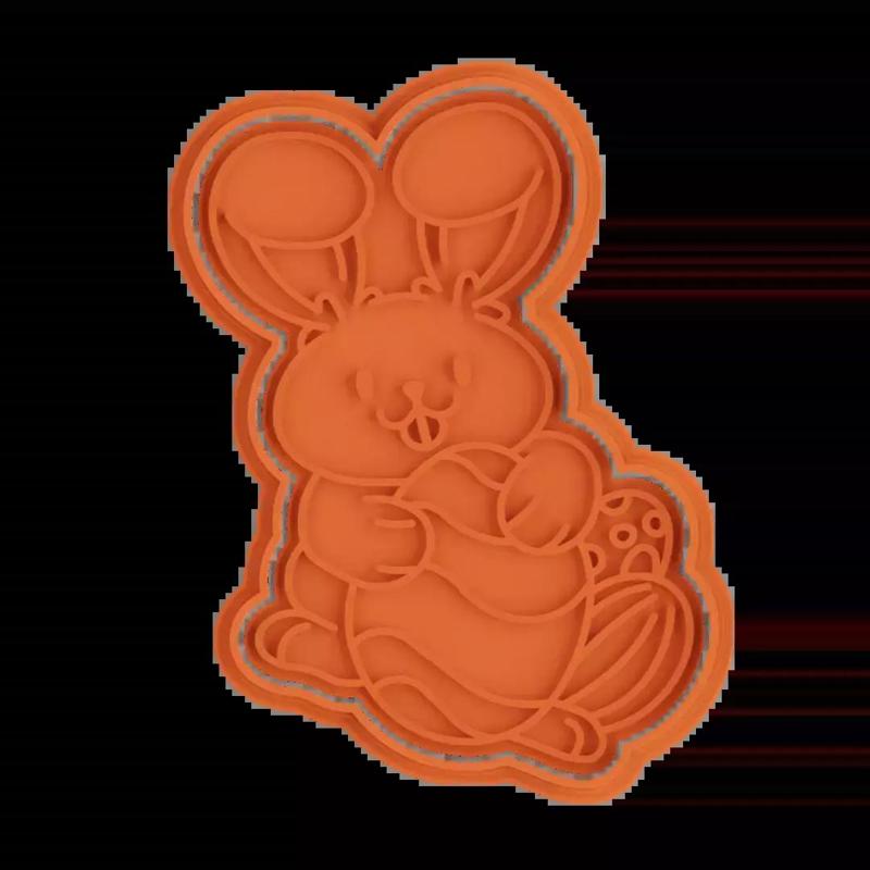 rabbit easter 6 COOKIE CUTTER