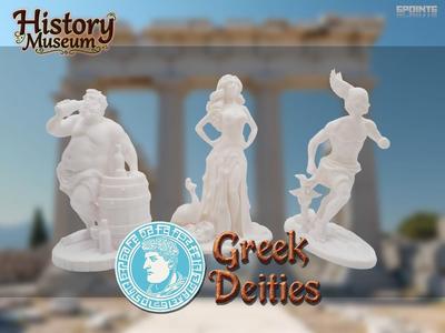 Greek Deities 1/4 - Greek Gods HQ Decor Statues