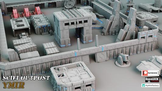 Outpost Ymir - Scifi Modular Outpost