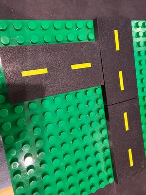 Lego Duplo road tile 4x8 