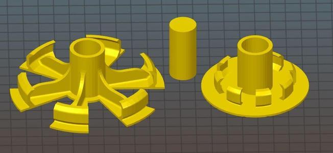 MeltInk Hub Set for Prusa i3 MkII