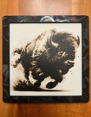 Charging Buffalo