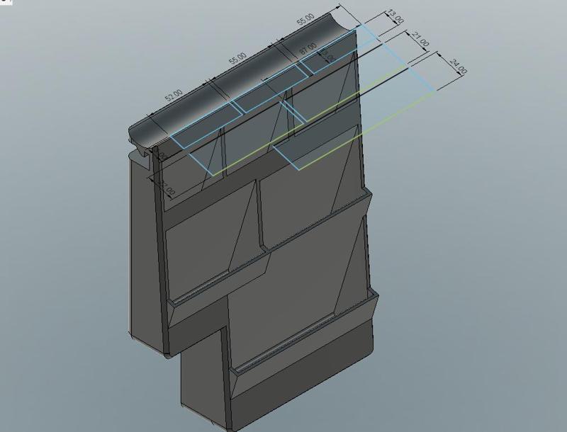 F150 Console Tray Organizer (Front)