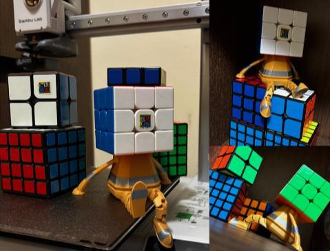 RUBIK'S CUBE STAND - CUBE HOLDER