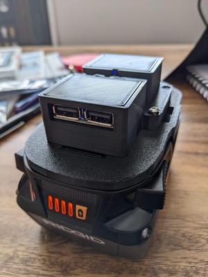 Ridgid Battery Adapter for USB devices