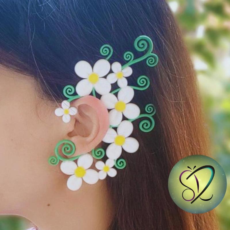 Flowers Ear Cuff