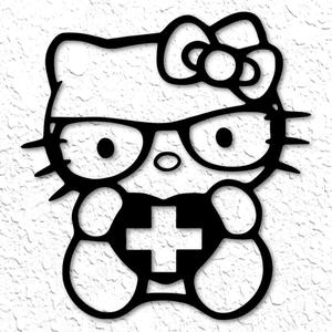 Kitty and Friends Wall Art Sanrio Nurse Kitty Wall Decor
