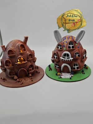 Easter Egg Bunny Burrow light