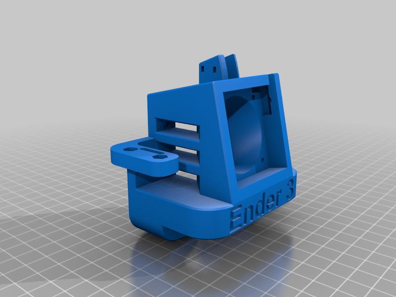 Satsana Ender 3 Fan Duct Touch-Mi or BlTouch