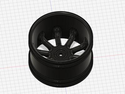 1/10 scale rim
