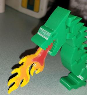 3 color flame