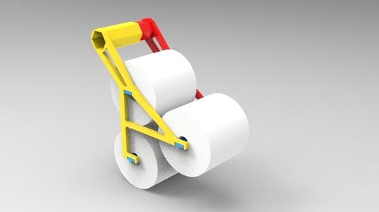 3 roll quik change toilet paper holder