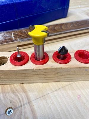 Router Bit Holder Insert