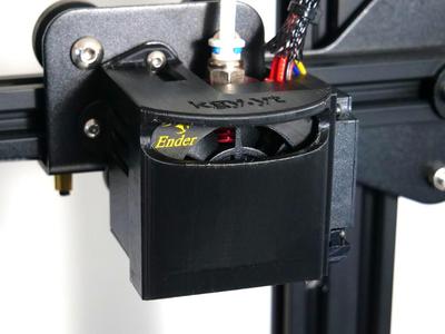 Ender 3 Hot End Fan Cover Anti-Stringing