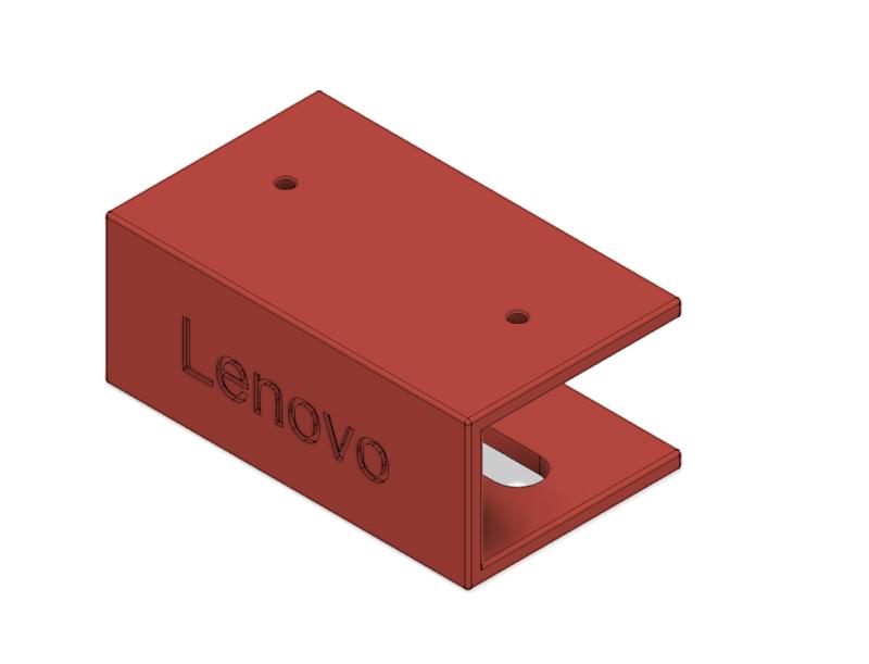 Underdesk Clamps for Lenovo M910Q or M710Q Tiny