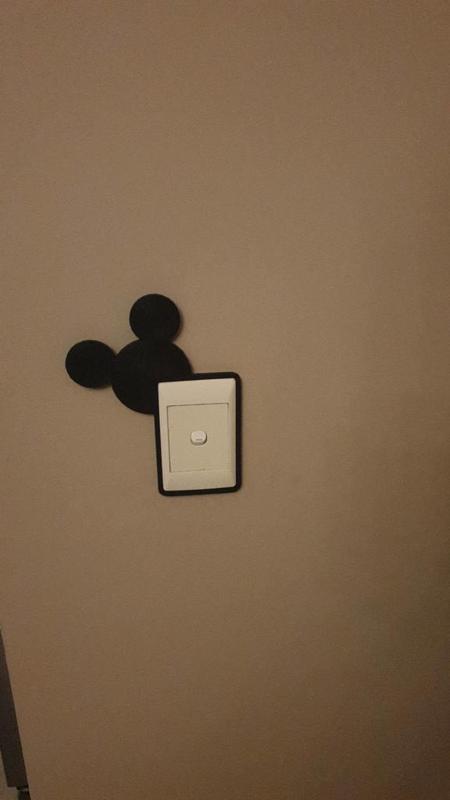Mickey Mouse Light Switch Frame