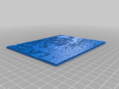 Starry Night 3D Printed