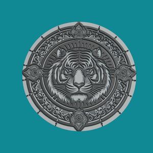 Tiger Animal Pendant