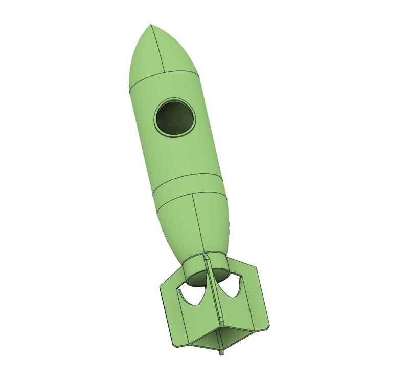 Bomb Birdhouse
